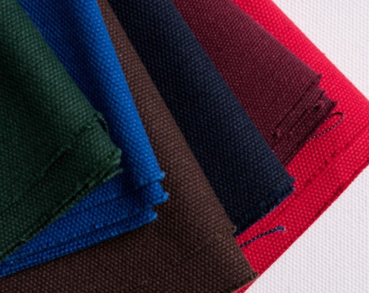 Number 8 Dyed Cotton Canvas Duck