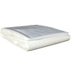 White Flame Resistant Poly Tarps