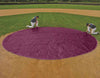 Purple Wind Weighted Baseball Mound Covers
