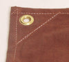 Brown Canvas Tarp with Reinforced Grommets