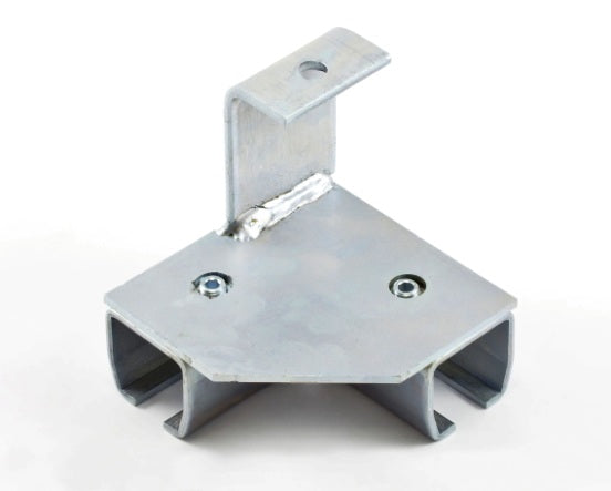 Roller Track 90 Degree Connector Threaded Rod Brackets