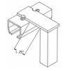Roller Track Floor Mount Splice Connector