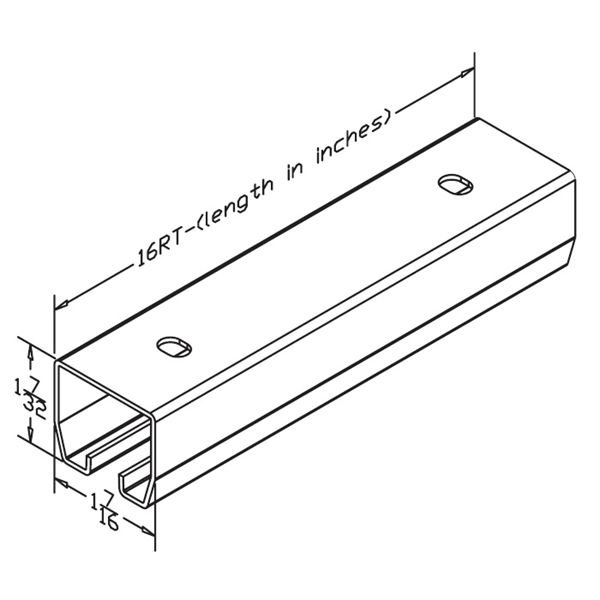 Industrial Curtain Track