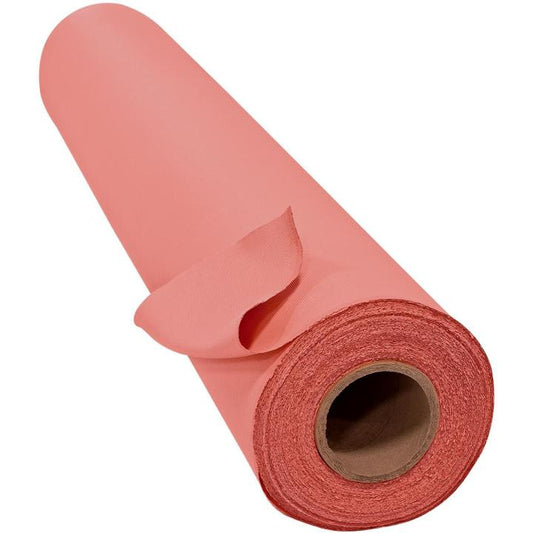 Salmon Acrylic Coated Fiberglass Fabric By The Yard / Roll