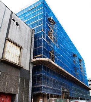 Scaffold Debris Netting