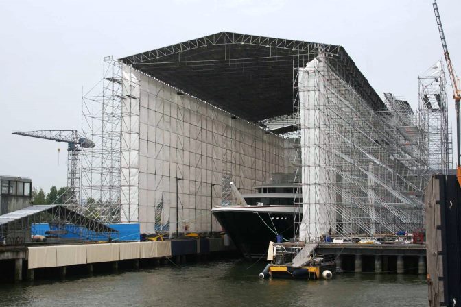 FR Scaffold Sheeting