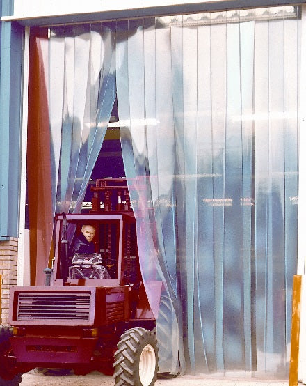 Standard Size Clear Vinyl Strip Doors