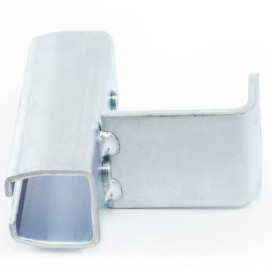 Stainless Steel Industrial Track Splice with Bracket