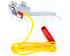 Roller Track Steel Trolley with Overlap and Pull Rope