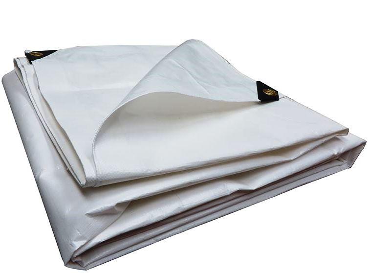 White Poly Tarps