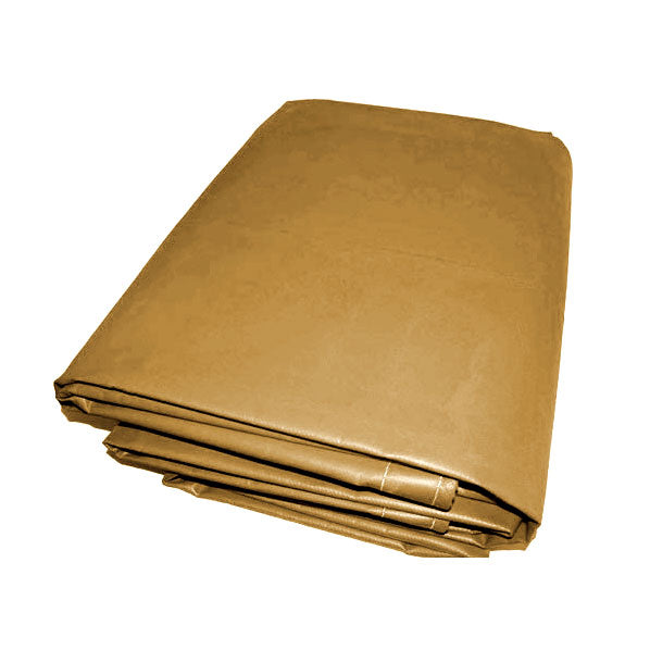 18 oz Tan Vinyl Tarp 8'-8