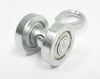 Industrial Roller Steel Ball Bearing Trolley with 1" Hook