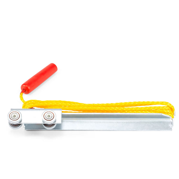 Roller Track Trolley with Overlap and Pull Rope