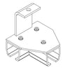 Threaded Rod T Bracket