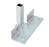 Floor Support Splice Bracket For Industrial Track