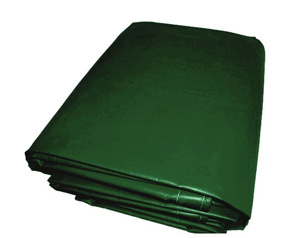 Green Fire Resistant Tarp