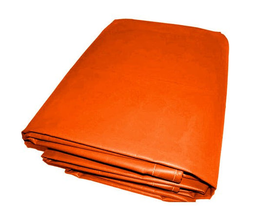 Orange Heavy Duty Vinyl Tarps