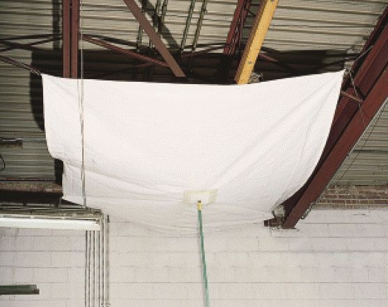Ceiling Drain Tarp