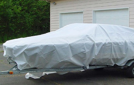 Heavy Duty White Poly Tarps